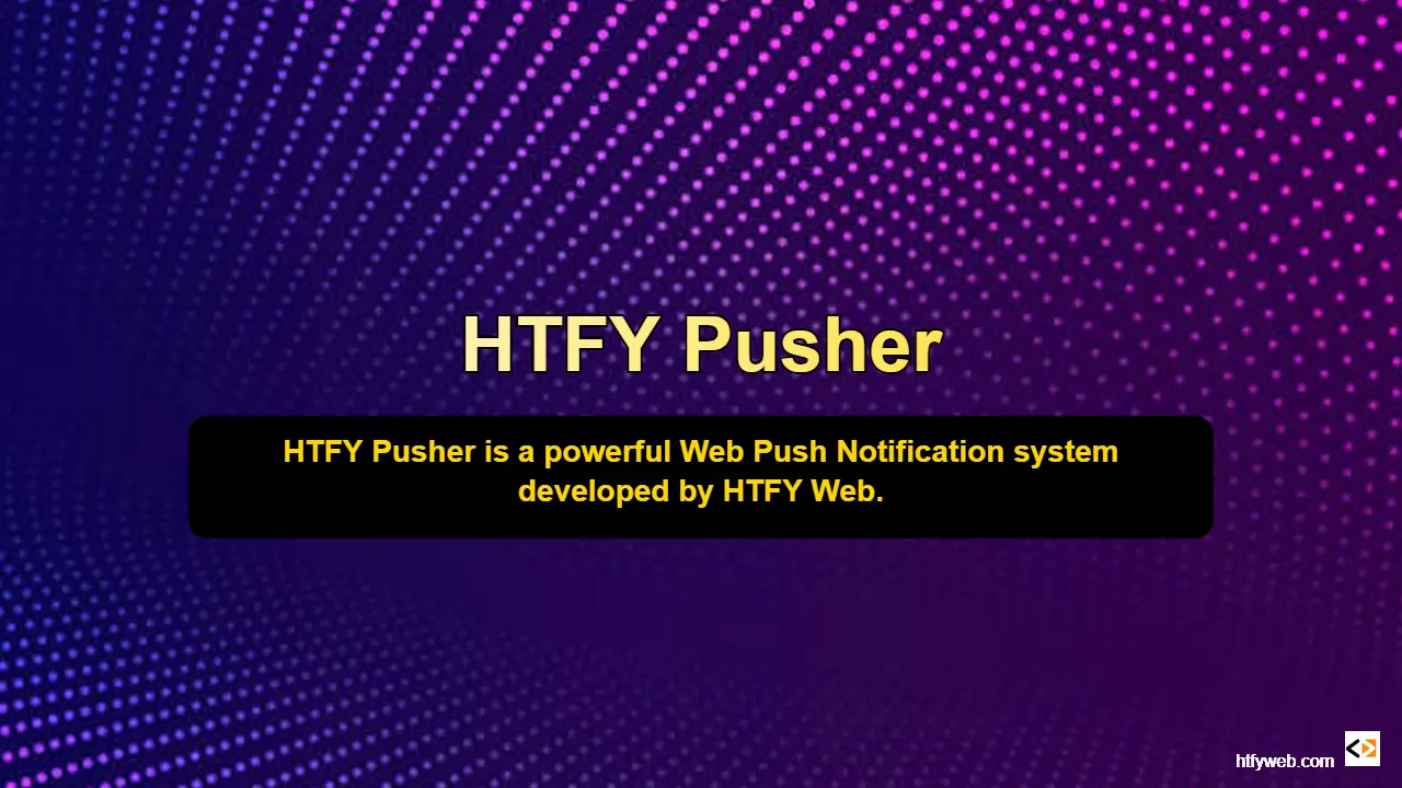 Introduction Pusher