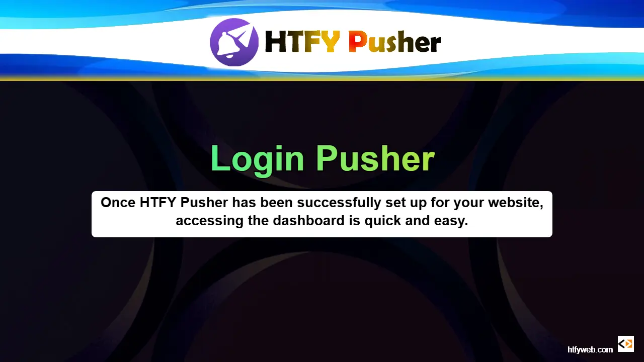 Login Pusher